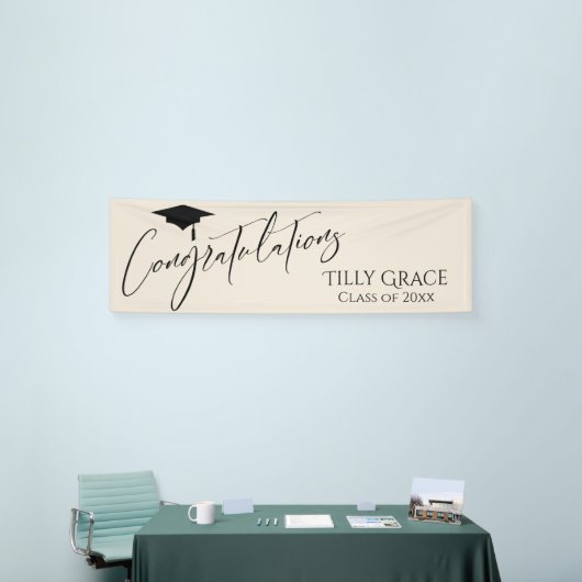 Herzlichen Glückwunsch Graduate Class Banner (Messeveranstaltung)