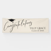 Herzlichen Glückwunsch Graduate Class Banner (Horizontal)