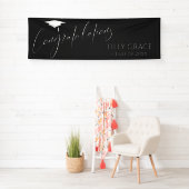 Herzlichen Glückwunsch Graduate Class White on Bla Banner (Insitu)