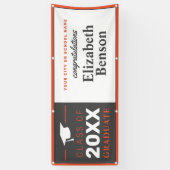 Herzlichen Glückwunsch Graduate Custom Banner Oran (Vertikal)
