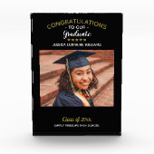 Herzlichen Glückwunsch Graduate Custom Foto Abschl (Vorderseite)