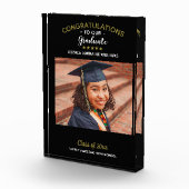 Herzlichen Glückwunsch Graduate Custom Foto Abschl (Rechts)