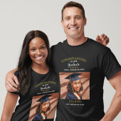 Herzlichen Glückwunsch Graduate Custom Foto Abschl T-Shirt