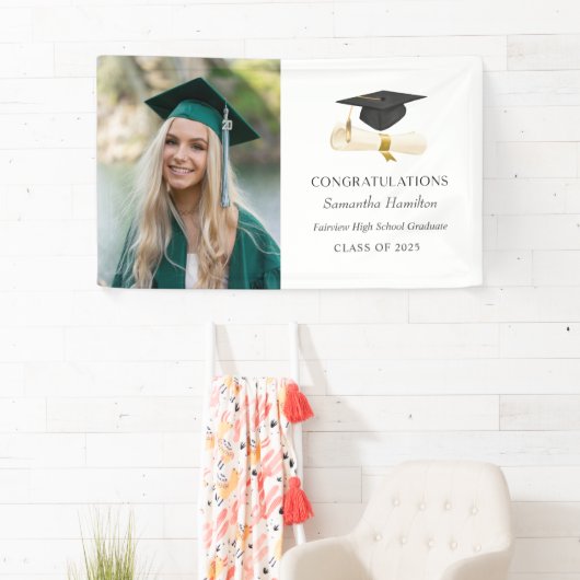 Herzlichen Glückwunsch Graduate Foto Banner (Insitu)