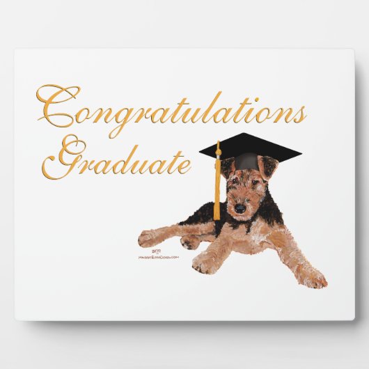 Herzlichen Glückwunsch Graduate Fotoplatte (Vorderseite)