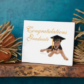 Herzlichen Glückwunsch Graduate Fotoplatte (Seite)