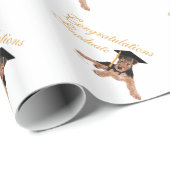 Herzlichen Glückwunsch Graduate Geschenkpapier (Rolleneckpunkt)