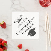 Herzlichen Glückwunsch Graduate Graduate Party Nap Serviette (Beispiel)