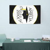 Herzlichen Glückwunsch Graduate Individuelle Name Banner (Messeveranstaltung)