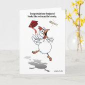 Herzlichen Glückwunsch Graduate! Karte (Gelbe Blume)