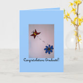 Herzlichen Glückwunsch Graduate!! Karte (Gelbe Blume)