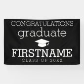 Herzlichen Glückwunsch Graduate - Klasse jedes Jah Banner (Horizontal)
