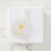 Herzlichen Glückwunsch Graduate mit Name & Cap Geschenkanhänger (Mit Box)