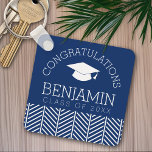 Herzlichen Glückwunsch Graduate - Party KANN FARBE Schlüsselanhänger<br><div class="desc">Fügen Sie 2020,  2021 oder jedes Jahr zu diesem skurrilen Design. Dieses kann für jeden Absolventen oder Wiedersehen verwendet werden - High School,  Uni,  Graduate School,  Krankenpflege,  med school oder sogar Fachschule.</div>