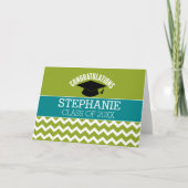 Herzlichen Glückwunsch Graduate - Personalisierter Karte (Vorderseite)