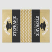 Herzlichen Glückwunsch Graduate - Personalisierter Seidenpapier (Vorderseite)