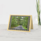 Herzlichen Glückwunsch Graduate Road to Success Ca Karte (Vorderseite)