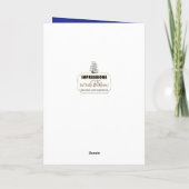 Herzlichen Glückwunsch, Graduate, Schiff mit Segel Karte (Rückseite)