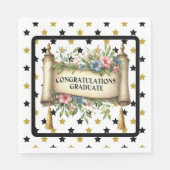 Herzlichen Glückwunsch Graduate Serviette (Vorderseite)