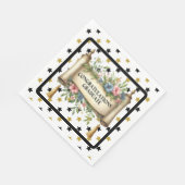 Herzlichen Glückwunsch Graduate Serviette (Ecke)