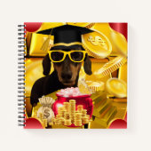 Herzlichen Glückwunsch Graduate Spirale Notebook Notizblock (Vorderseite)