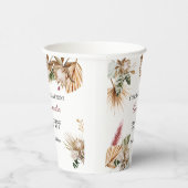 Herzlichen Glückwunsch Graduate Tropical King Prot Pappbecher (Rechts)