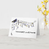 Herzlichen Glückwunsch Grußkarte Karte (Gelbe Blume)