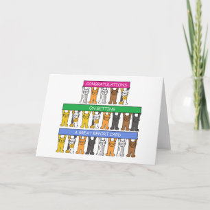 Herzlichen Glückwunsch Gute Notenkarte Karte