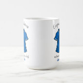 Herzlichen Glückwunsch, Hebamme zu werden Kaffeetasse (Mittel)