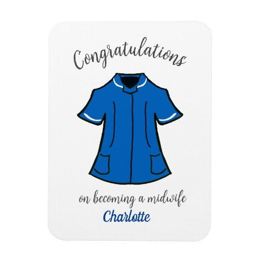 Herzlichen Glückwunsch, Hebamme zu werden Magnet (Vertikal)