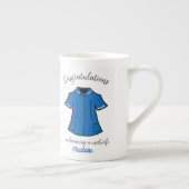 Herzlichen Glückwunsch, Hebamme zu werden Porzellantasse (Rechts)