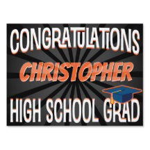 Herzlichen Glückwunsch High School Abschluss