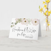 Herzlichen Glückwunsch Hochzeit New Weds Braut und Karte (Gelbe Blume)