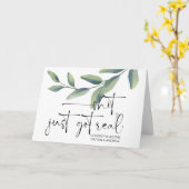 Herzlichen Glückwunsch Hochzeit New Weds Braut und Karte (Gelbe Blume)