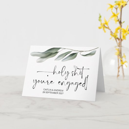 Herzlichen Glückwunsch Hochzeit Verlobung Braut un Karte (Gelbe Blume)