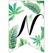 Herzlichen Glückwunsch Hochzeiten Abschluss Blätte Wimpelkette (Dritte Fahne)