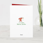 Herzlichen Glückwunsch Hochzeiten Red Poppies Gard Karte (Rückseite)