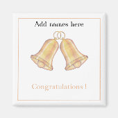 Herzlichen Glückwunsch Hochzeitstag Magnet (Vorne)