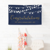 Herzlichen Glückwunsch Hochzeitstag Party-Banner Banner (Insitu)