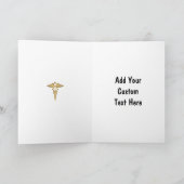 Herzlichen Glückwunsch im Inneren Verse Karte (Innenseite)