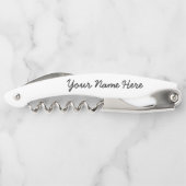 Herzlichen Glückwunsch Individuelle Name Gift Kellnermesser (Rückseite)