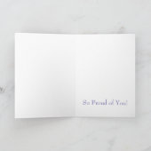 Herzlichen Glückwunsch ins Deutsche Karte (Innenseite)