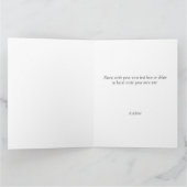 Herzlichen Glückwunsch Installation Master Mason Dankeskarte (Innenseite)