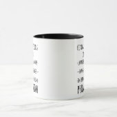 Herzlichen Glückwunsch Job Werbeaktion Funny Cowor Tasse (Zentrum)