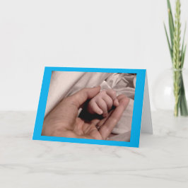 Herzlichen Glückwunsch Junge Mutter und Baby Boy M Karte