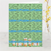 Herzlichen Glückwunsch Karte (Gelbe Blume)