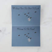 Herzlichen Glückwunsch Karte (Innenseite)