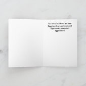 Herzlichen Glückwunsch! Karte (Innenseite)