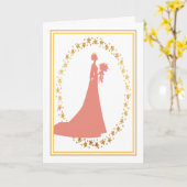 Herzlichen Glückwunsch Karte für einen Schönheitsp (Gelbe Blume)