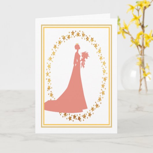 Herzlichen Glückwunsch Karte für einen Schönheitsp (Gelbe Blume)